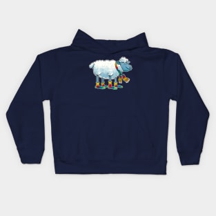 Sheep in Socks Kids Hoodie